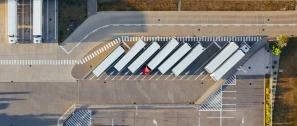 Overseas warehouse loading area
